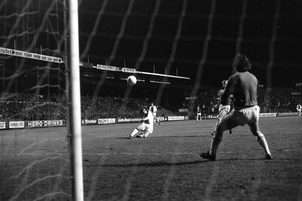 Ajax tegen Groningen 7-0, spelmomenten, Bestanddeelnr 925-4286