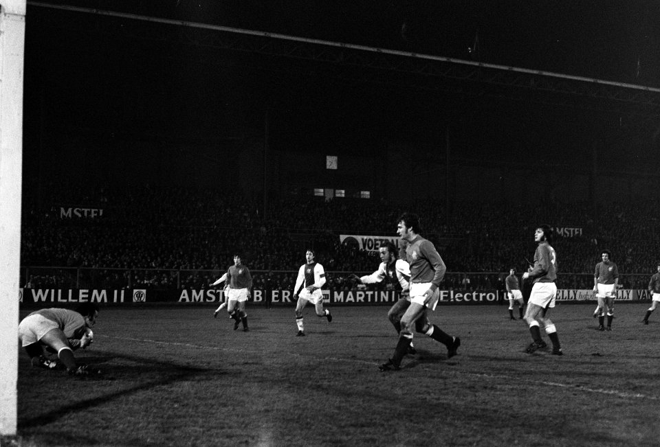 Ajax tegen Glasgow Rangers 3-2 (Super Europa Cup), spelmoment, Bestanddeelnr 926-1765