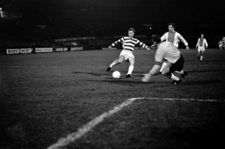 Ajax tegen MSV Duisburg 1-1. Spelmomenten, Bestanddeelnr 921-1808