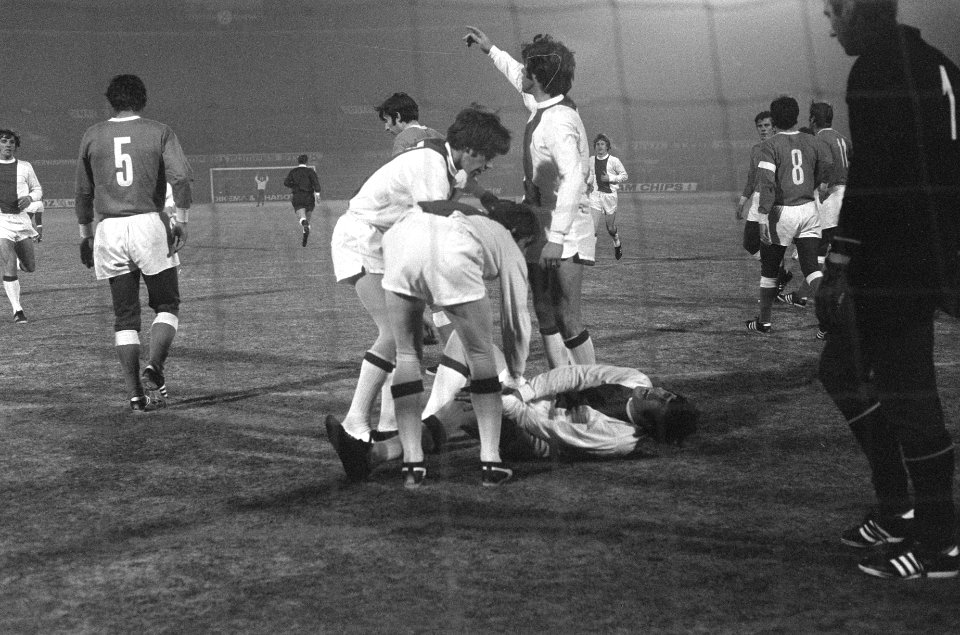Ajax tegen Napoli 4-0. Spelmoment, Bestanddeelnr 923-1788