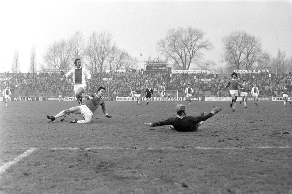 Ajax tegen PEC Zwolle 8-3, KNVB beker, Bestanddeelnr 925-2942
