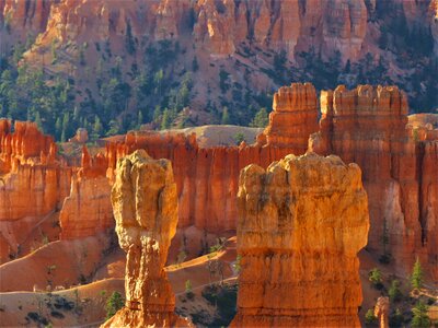 Red sandstone hiking utah