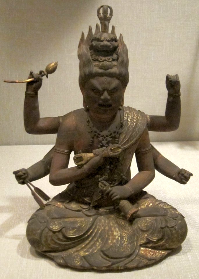 Aizen Myo-o, Japan, Kamakura period, c. 14th century, HAA