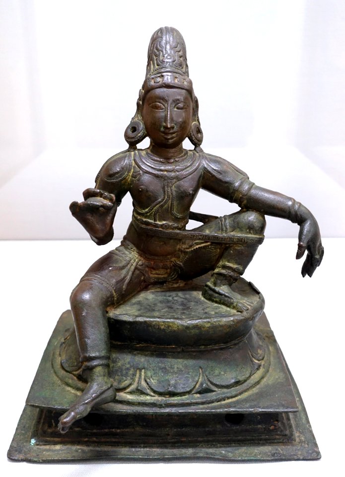 Aiyanar, South India, c. 14th century AD, bronze - Matsuoka Museum of Art - Tokyo, Japan - DSC07172