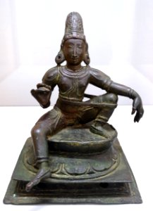 Aiyanar, South India, c. 14th century AD, bronze - Matsuoka Museum of Art - Tokyo, Japan - DSC07172