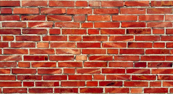 Wall brick brick red photo