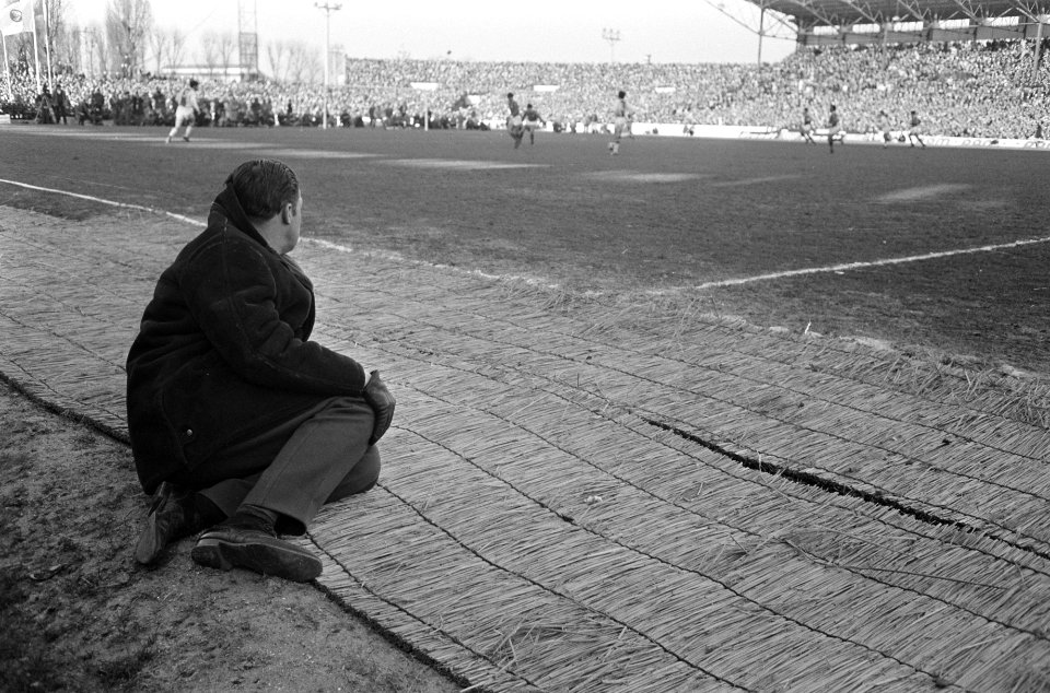Ajax tegen Benfica 3-0, beslissingswedstrijd kwartfinale Europacup I Parijs. Tra, Bestanddeelnr 922-1719