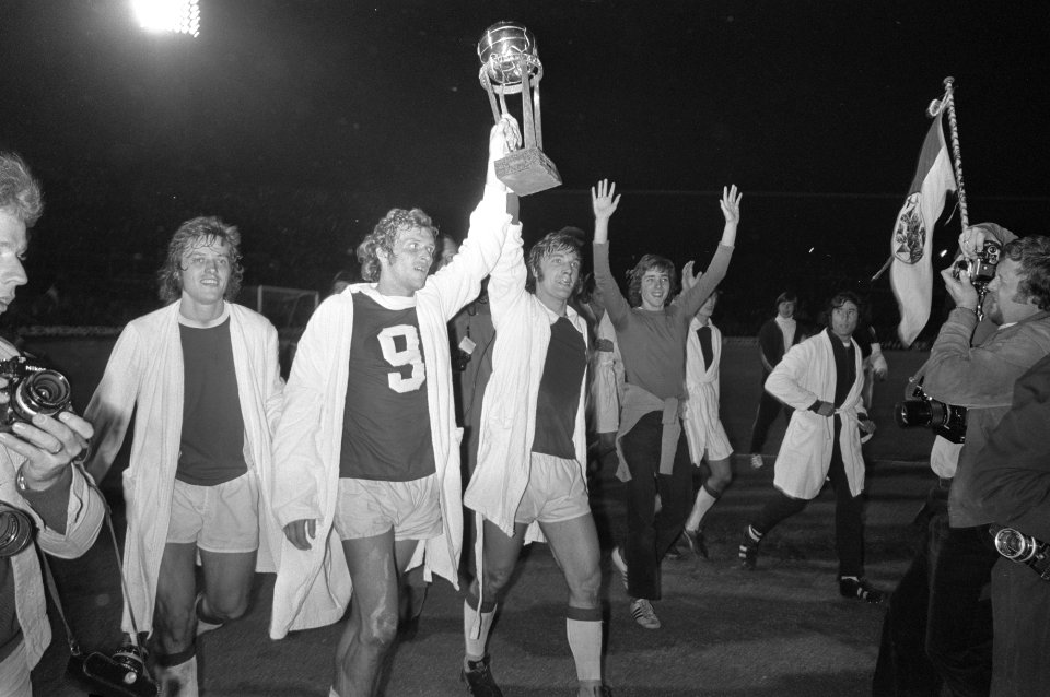 Ajax tegen Independiente 3-0, tweede wedstrijd voor wereldbeker, Piet Keizer (nu, Bestanddeelnr 925-9140