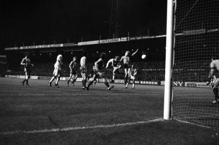 Ajax tegen Lausanne Sports ( Europa Cup III ) Lerby scoort enige doelpunt, Bestanddeelnr 929-9539