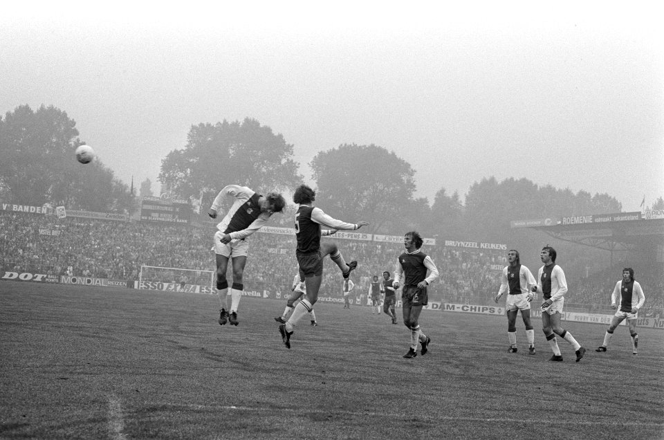 Ajax tegen Haarlem 5-0, spelmoment, Bestanddeelnr 926-7348