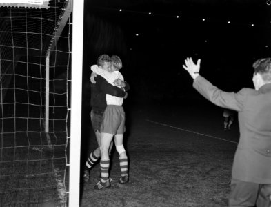Ajax tegen Frederikstad 0-0 in het Olympisch Stadion, Bestanddeelnr 911-5740