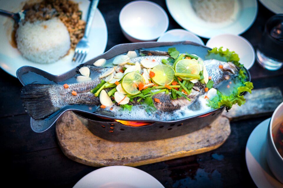 Thailand dinner meal