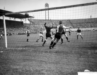 Ajax tegen Feyenoord 5-1, Ajax kampioen, Bestanddeelnr 911-2821