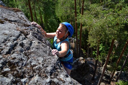 Climbing outdoor living adventure