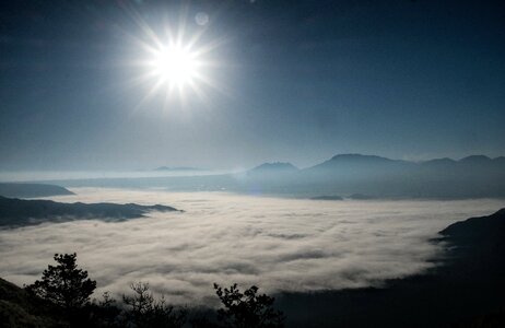 Sea of ​​clouds somma sea of clouds