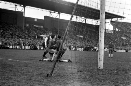 Ajax tegen Feyenoord 1-0. Spelmomenten, Bestanddeelnr 921-1547