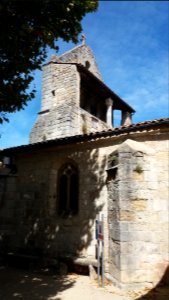 Ailhon - Église Saint-André - Face sud et clocher