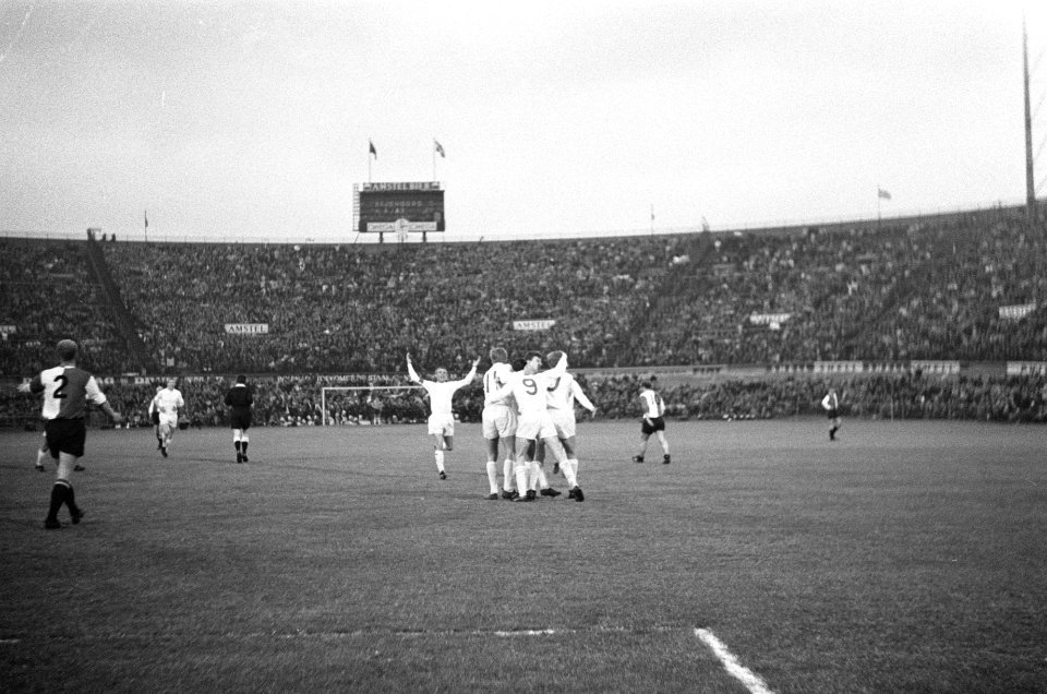 Ajax tegen Feyenoord 2-0, spelmomenten, Bestanddeelnr 919-1660