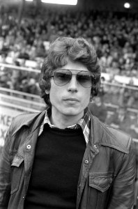 Ajax tegen FC Utrecht 7-0 18, 19 Utrecht trainer Berger, kop, Bestanddeelnr 928-8477