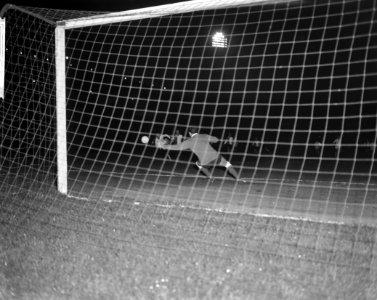Ajax tegen Feyenoord (juichende spelers van Ajax), Bestanddeelnr 913-8144