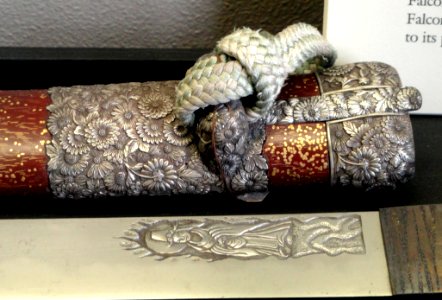 Aikuchi dagger, signed Ikko - George Walter Vincent Smith Art Museum - DSC03576