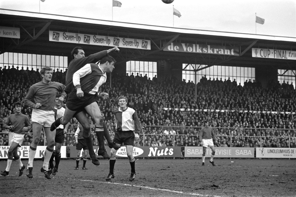 Ajax tegen Feijenoord 1-2 (bekercompetitie) spelmomenten, Bestanddeelnr 922-1868