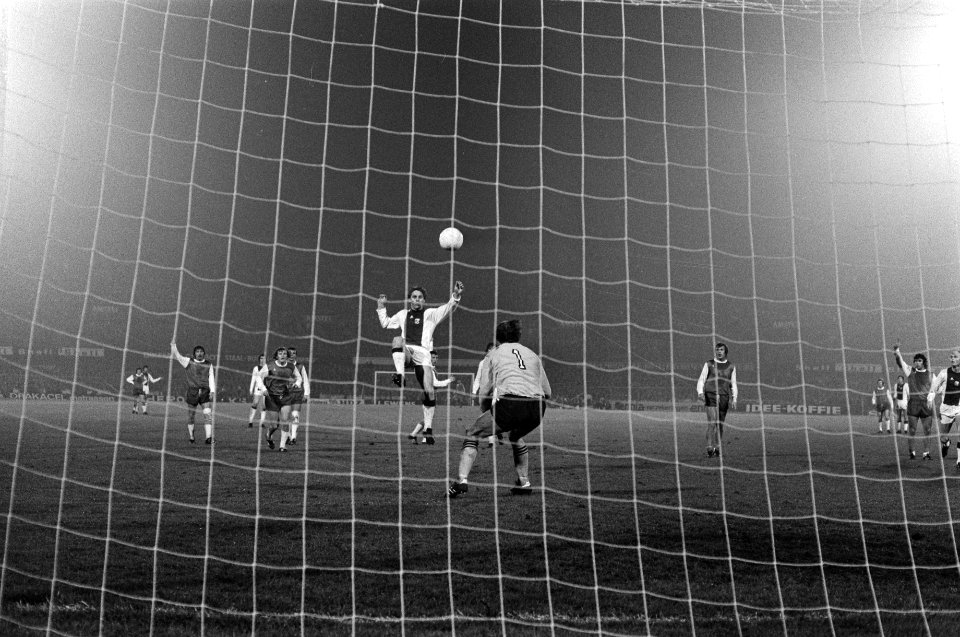 Ajax tegen Feijenoord 6-0 Steffenhagen scoort, Bestanddeelnr 928-2480