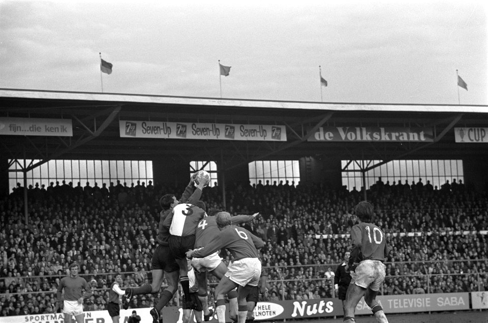 Ajax tegen Feijenoord 1-2 (bekercompetitie) spelmomenten, Bestanddeelnr 922-1869