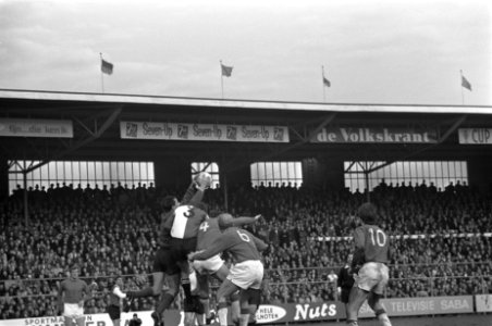 Ajax tegen Feijenoord 1-2 (bekercompetitie) spelmomenten, Bestanddeelnr 922-1869