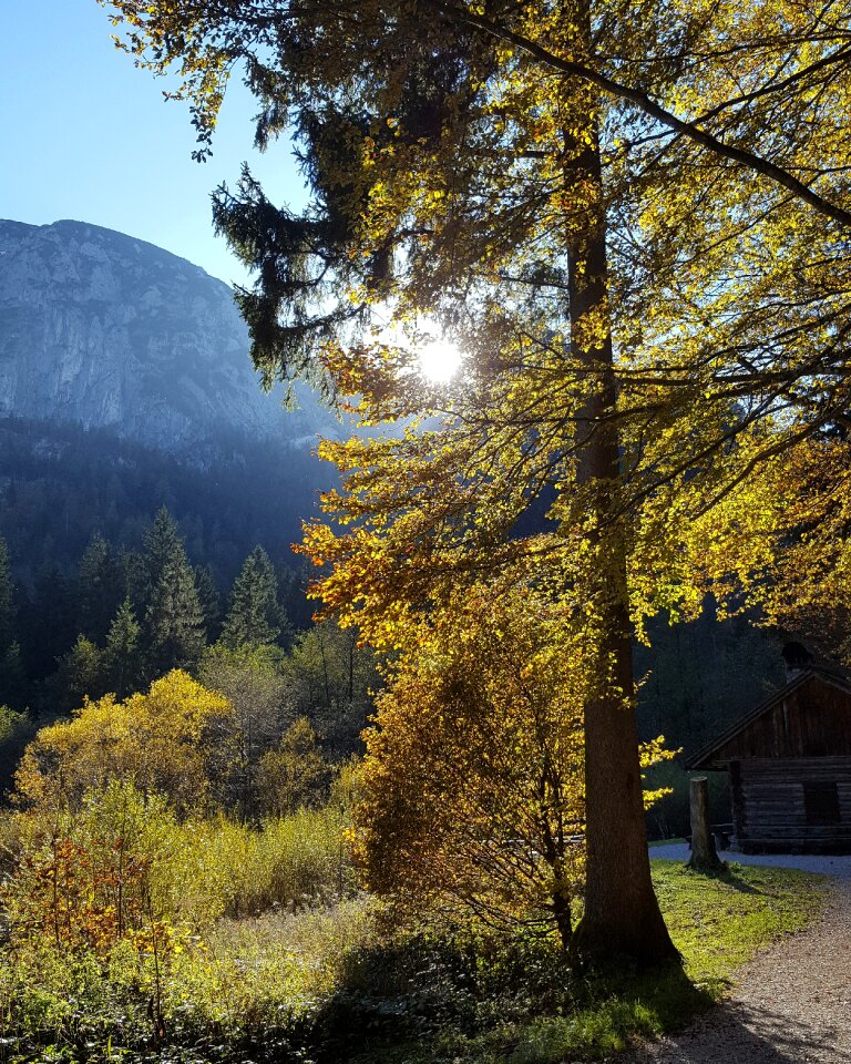 Rest hiking landscape