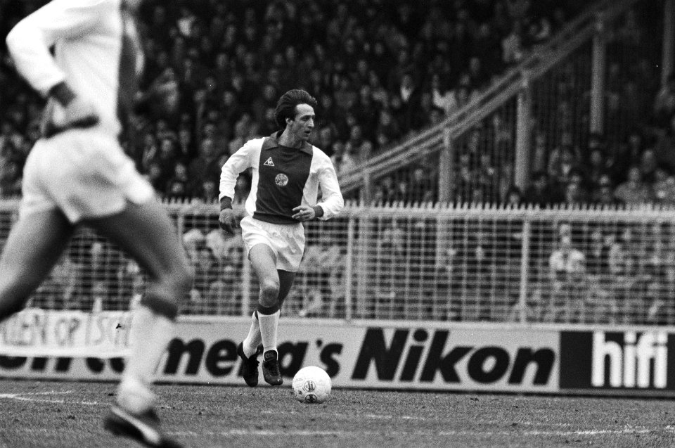 Ajax tegen FC Den Haag 9-1. 13a Cruijff in aktie, Bestanddeelnr 932-0562