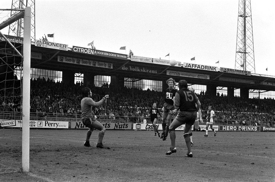 Ajax tegen Excelsior 2-0, spelmomenten, Bestanddeelnr 927-4235