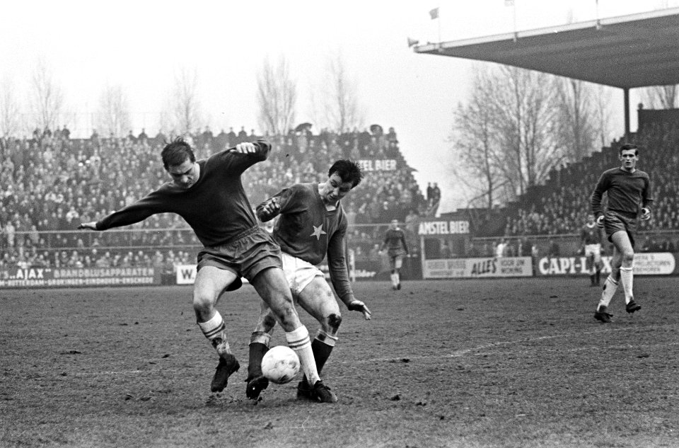 Ajax tegen MVV 8-3, spelmoment, Bestanddeelnr 920-0235