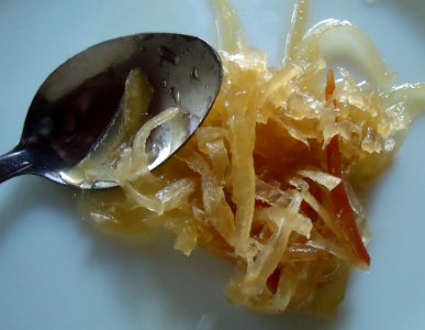 Achara or Atsara (pickled geen Papaya)