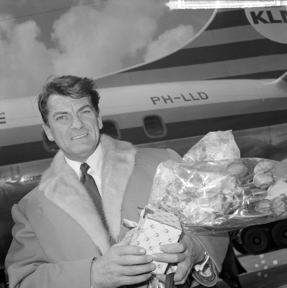 Aankomst Jean Marais op Schiphol, Bestanddeelnr 917-6465