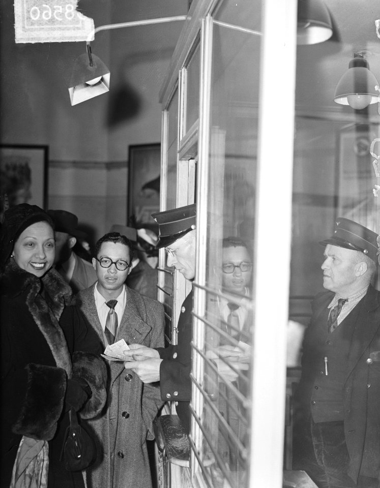 Aankomst Josephine Baker Rotterdam, Bestanddeelnr 903-8560