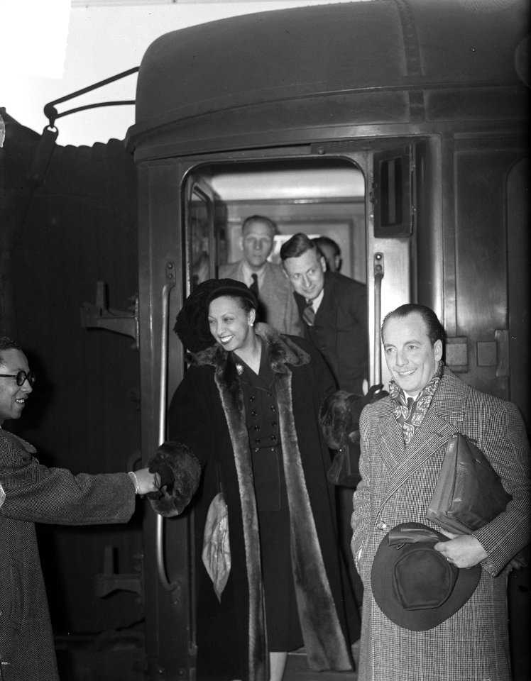 Aankomst Josephine Baker Rotterdam, Bestanddeelnr 903-8561