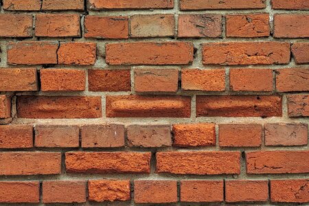 Break up old brick wall stone wall