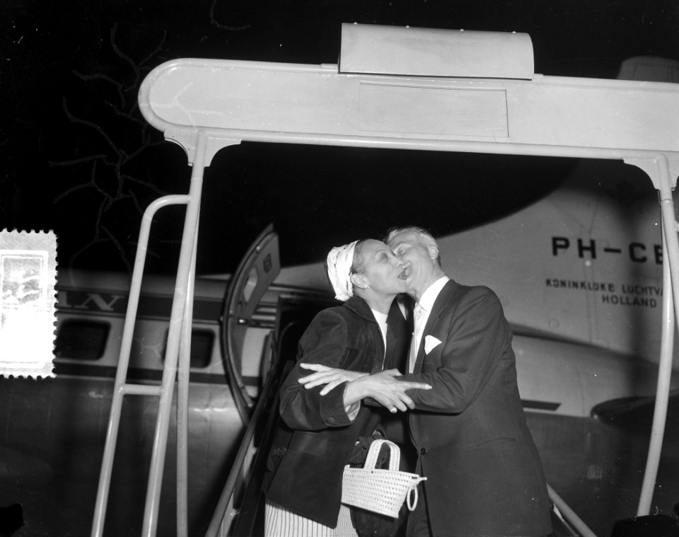 Aankomst Josephine Baker Schiphol, Bestanddeelnr 907-7470