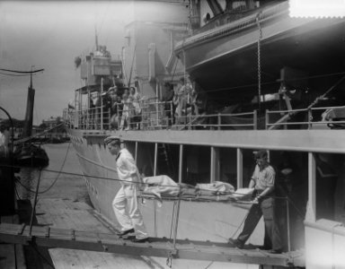 Aankomst Hr. Ms. Jan van Brakel Den Helder, Bestanddeelnr 904-6862