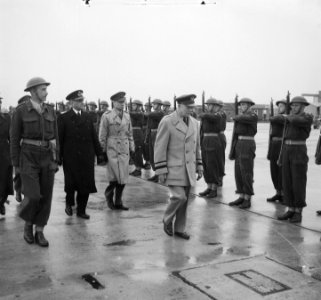 Aankomst Eisenhower op Schiphol, Bestanddeelnr 904-5558