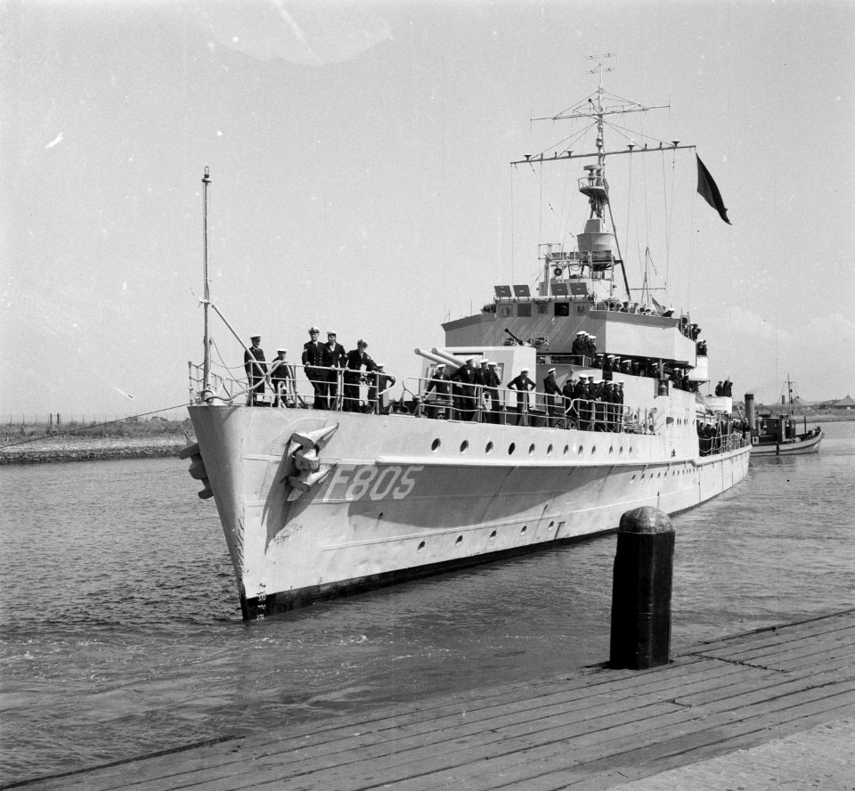 Aankomst Hr. Ms. Van Speijk in Den Helder, Bestanddeelnr 904-7127
