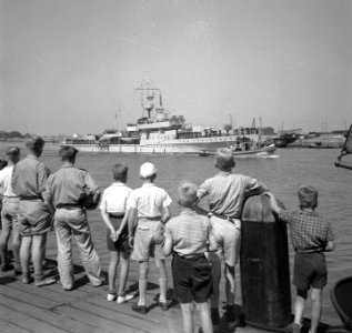 Aankomst Hr. Ms. Van Speijk in Den Helder, Bestanddeelnr 904-7128
