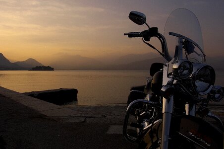 Evening italy sunset