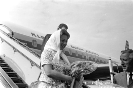 Aankomst Guliette Messina op Schiphol, Bestanddeelnr 919-3206
