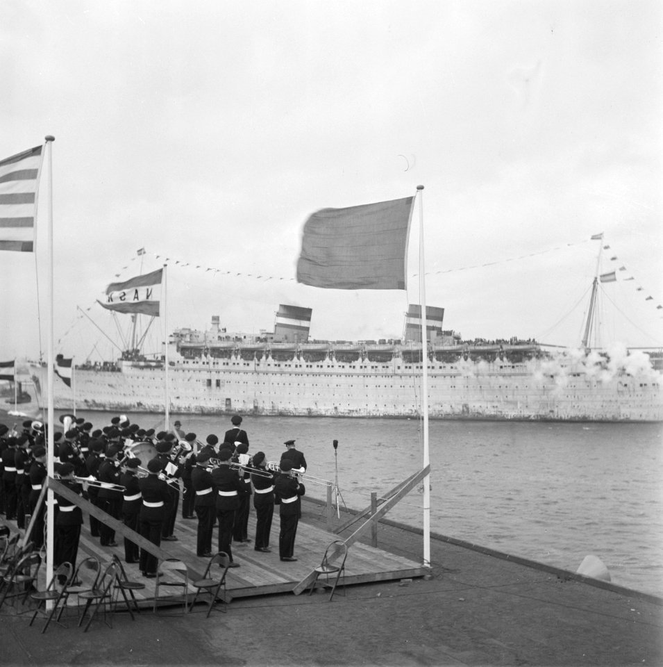 Aankomst van de Nieuw Amsterdam, Bestanddeelnr 901-6559