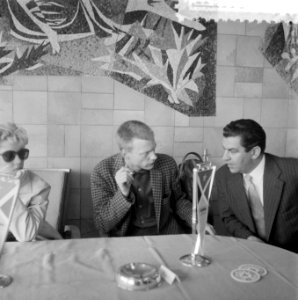 Aankomst Gerry Mulligan op Schiphol, Bestanddeelnr 908-6012