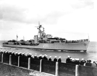 Aankomst Hr. Ms. Banckert te Den Helder, Bestanddeelnr 903-0116