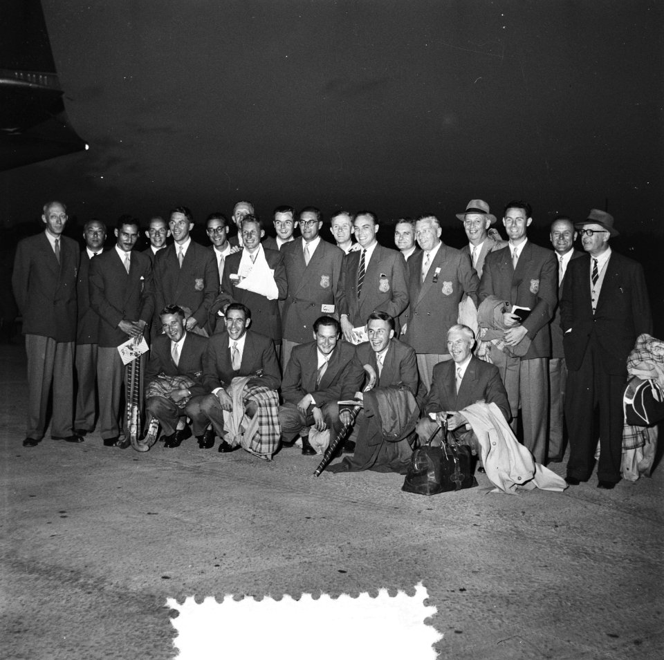 Aankomst Nederlands hockeyteam in Helsinki, Bestanddeelnr 905-2152