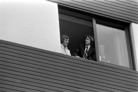Aankomst Nederlands elftal in Hiltrup ( West Duitsland ) WK voetbal 1974 Piet K, Bestanddeelnr 927-2505
